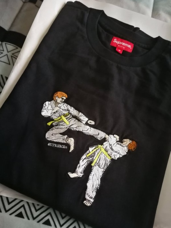 2018SS Supreme Karate tee LS 長TEE 李小龍 功夫 春夏