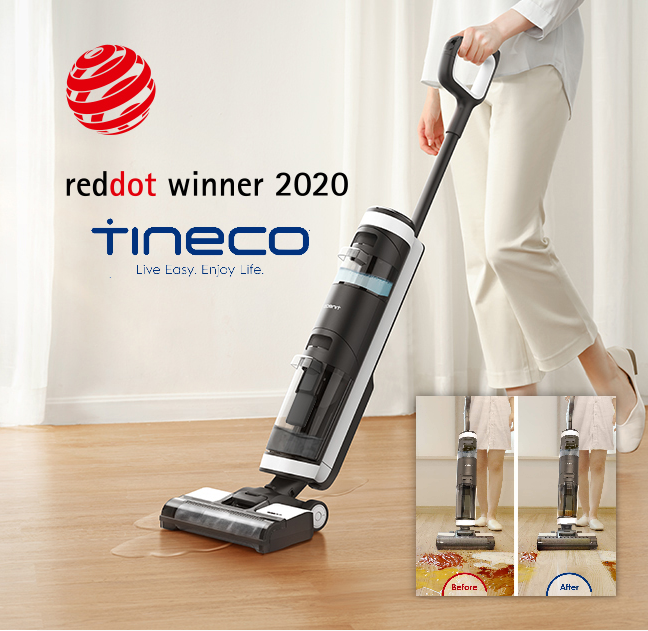 TINECO Floor One 乾濕兩用自動清洗拖地無線吸塵機