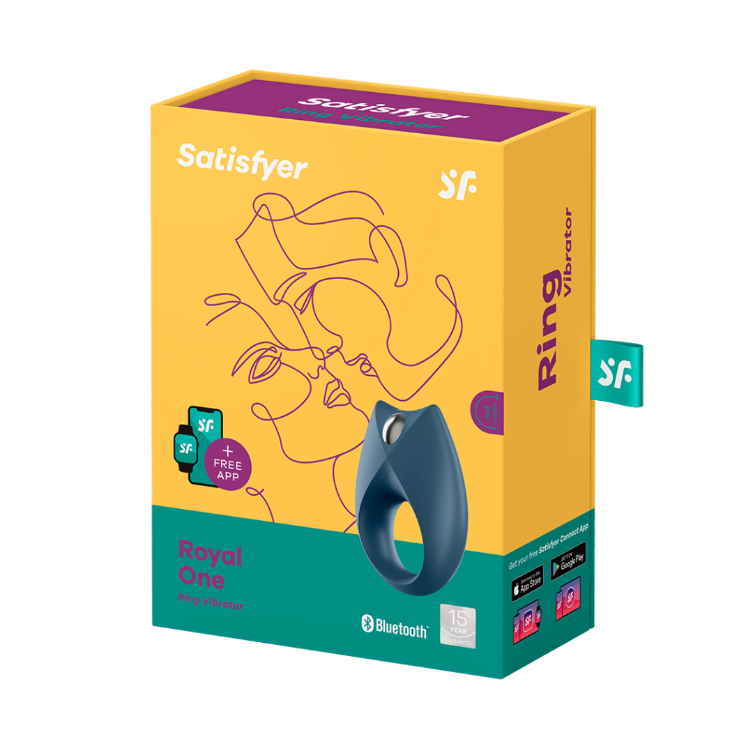 Satisfyer Royal One 震動持久環 藍色