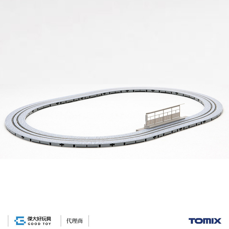 TOMIX 91084 軌道組(迷你) 寬路基路面電車軌道 基本套組 (MA-WT･石板)