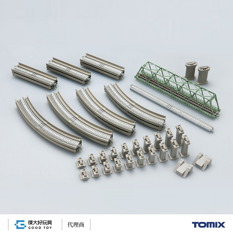 TOMIX 91027 線路組(PC枕木) 立體交叉化．C