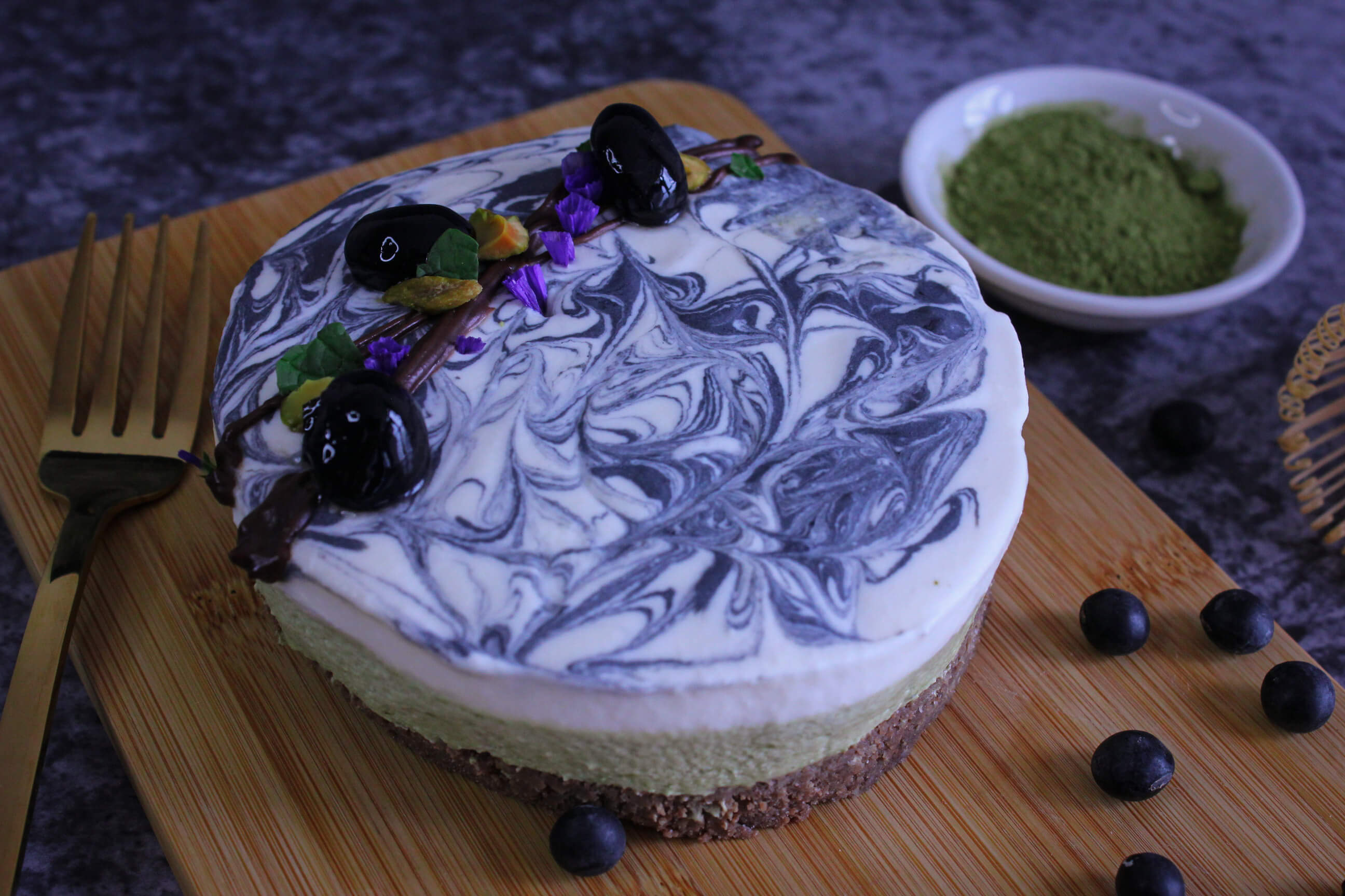 蜜漬黑豆抺茶豆腐芝士蛋糕,芝士蛋糕,抺茶,豆腐,蜜漬黑豆,黑豆,甜品,忌廉芝士 ,自家製,diy,做法,食譜