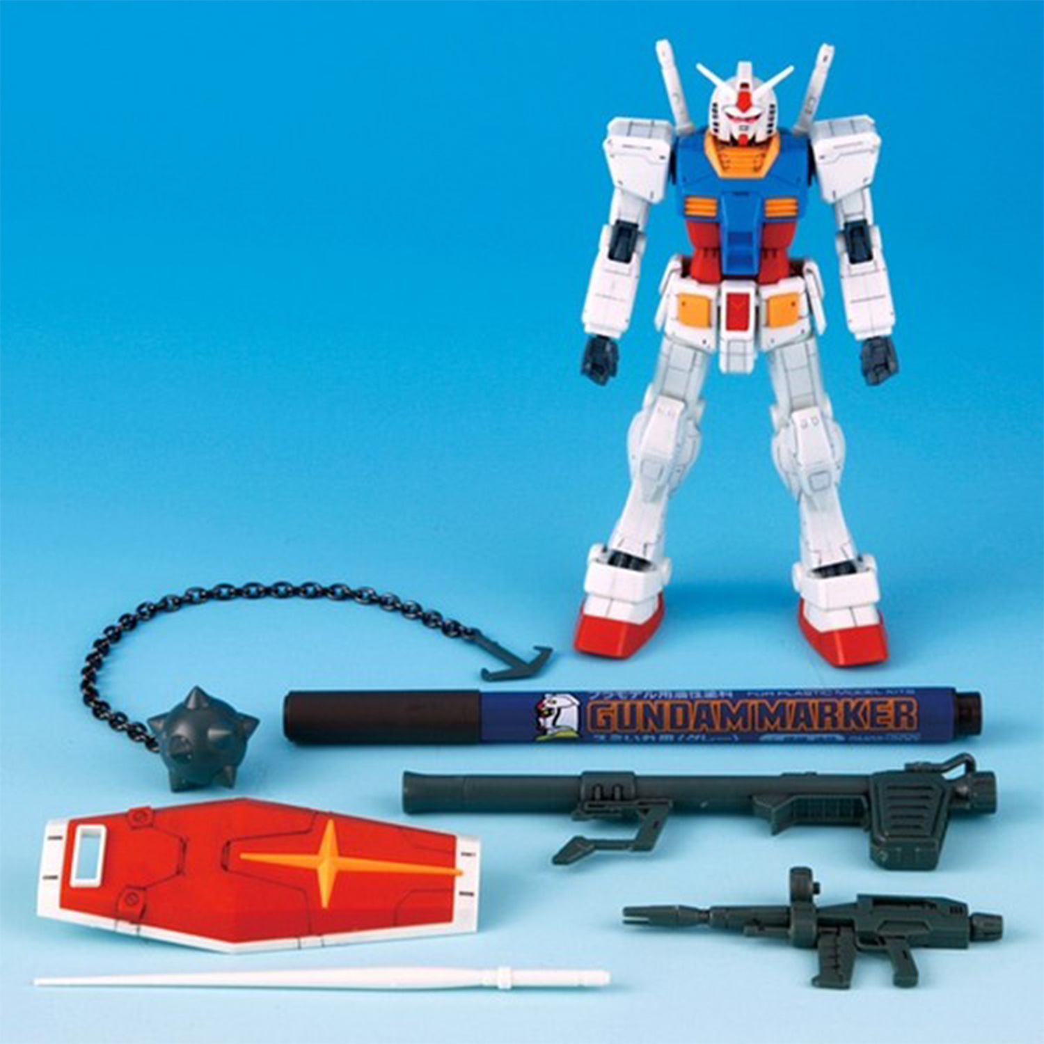 HG 1/144 RX-78-2高達 30週年特別記念版連劃線筆套裝