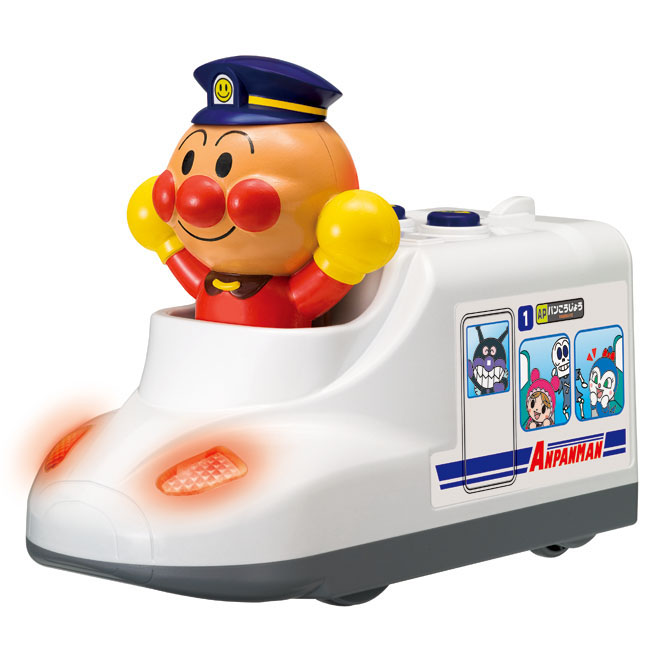 麵包超人發聲玩具車-小火車