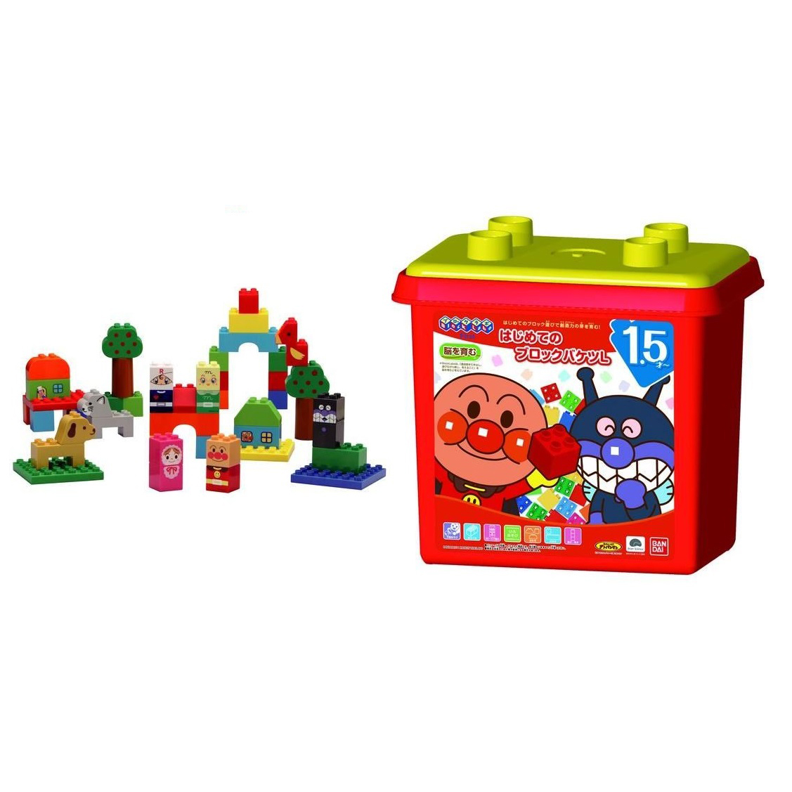 麵包超人益智積木套裝