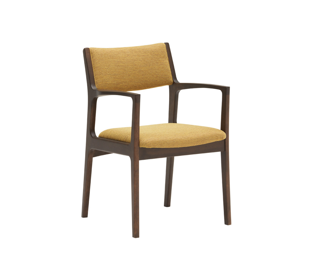Dining Chair 芥末黃扶手餐椅
