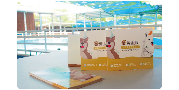 黃金盾寵物與新北Gooddog妙狗寵物游泳池一同打造毛寶貝的水上樂園