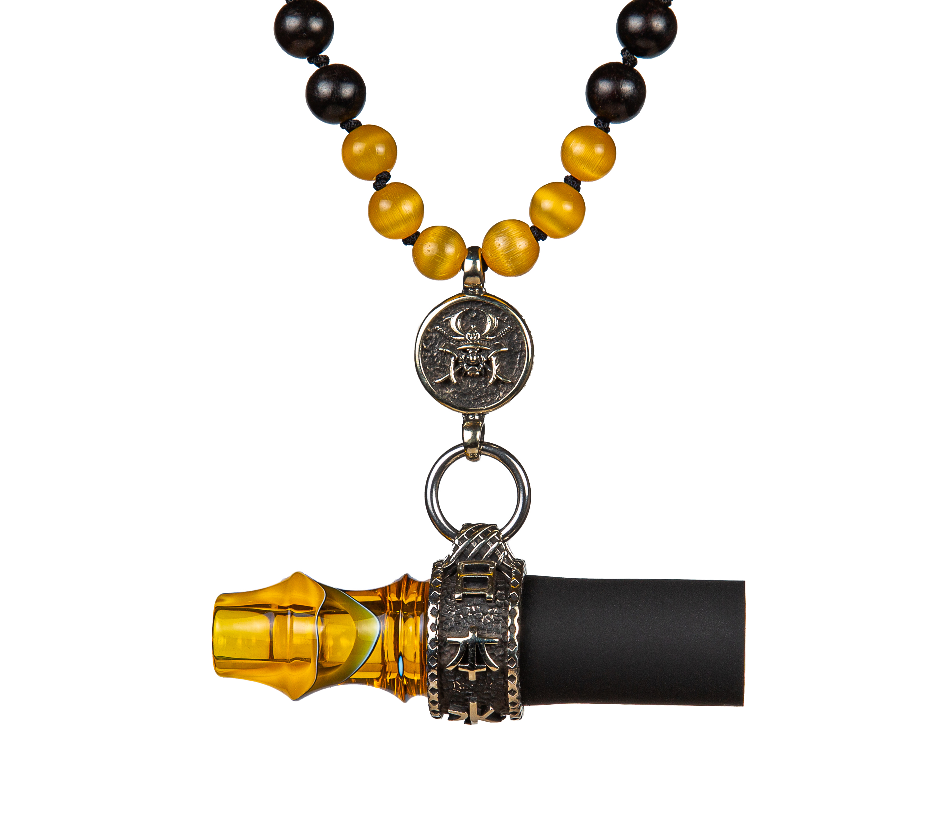Japona Mouth Tip Samurai Beads Yellow