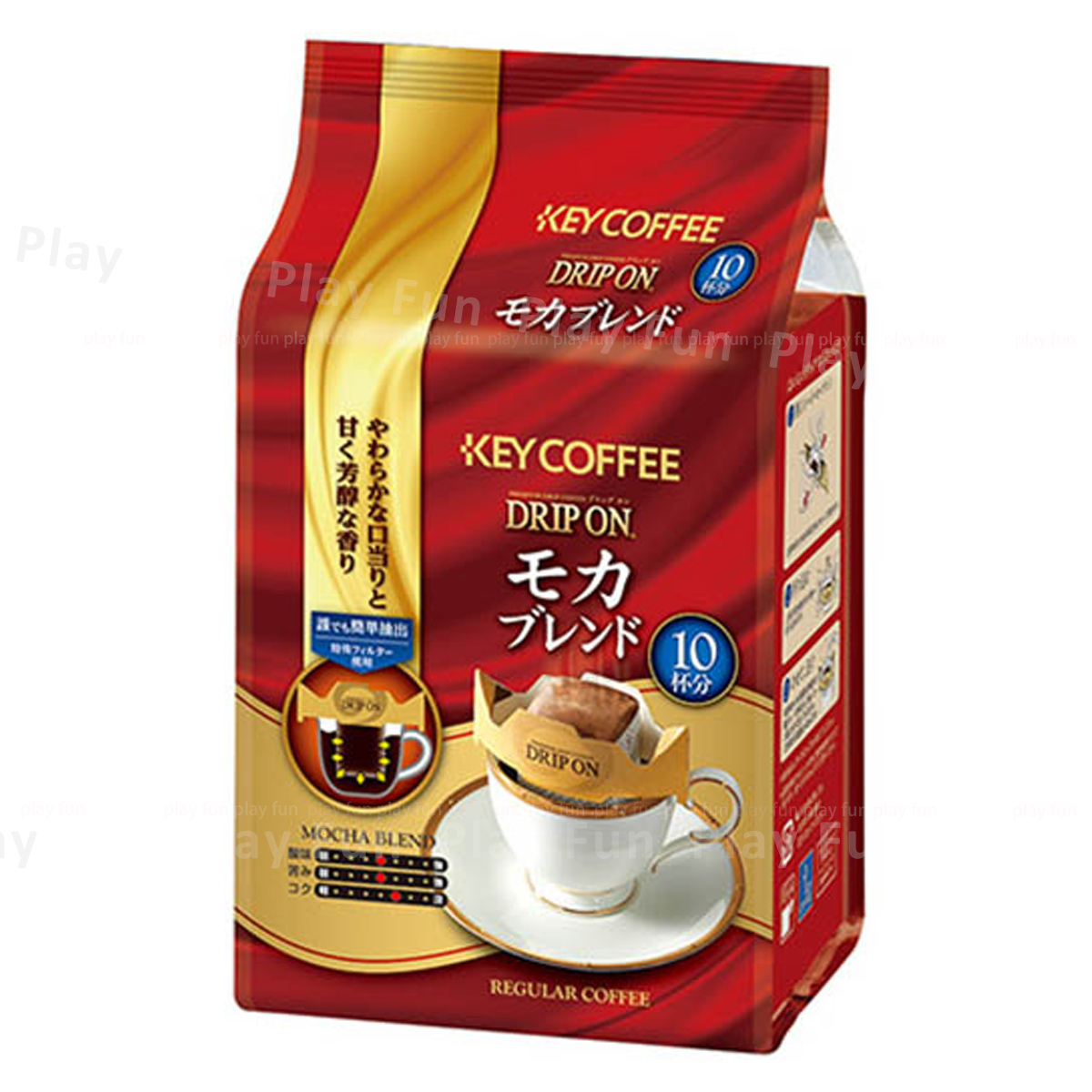 KEY COFFEE - Drip On 掛耳式濾泡摩卡咖啡 (8g x 10包)