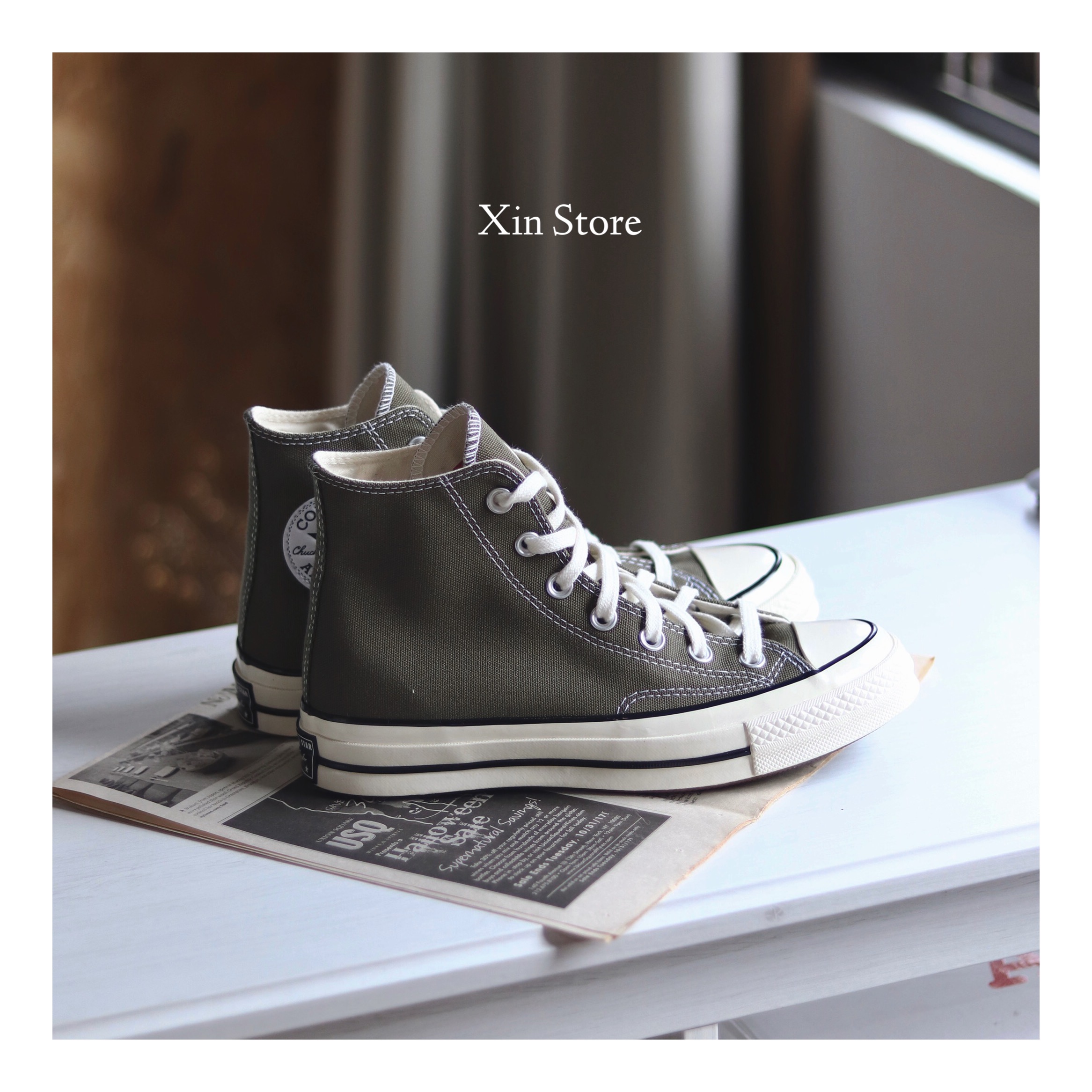【現貨】Converse Chuck All Star 1970 High 帆布鞋 高筒 墨綠