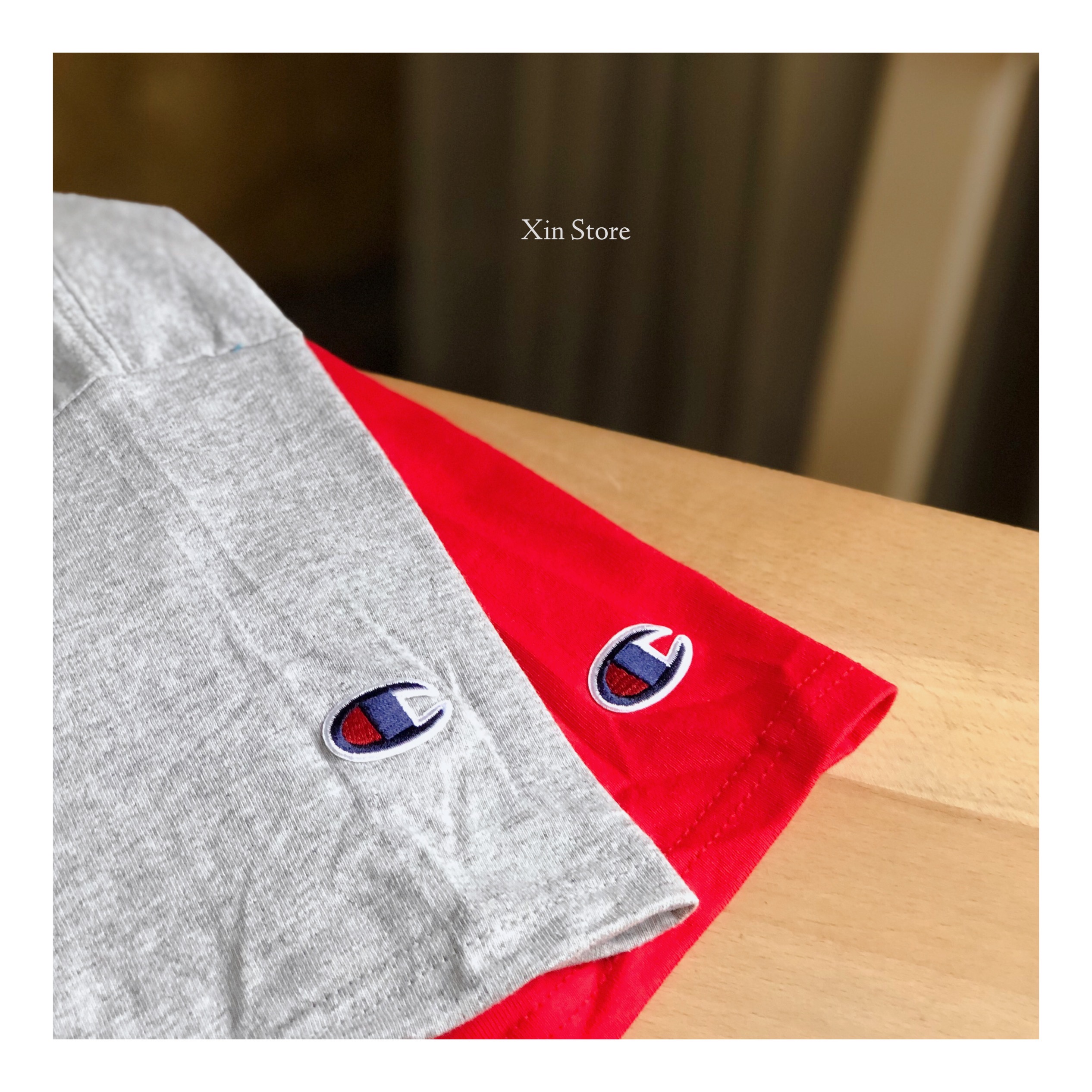 【超商未取出清】【現貨】Champion USA T425 Tee 6.1oz 高磅 手袖 電繡 小Logo 素T