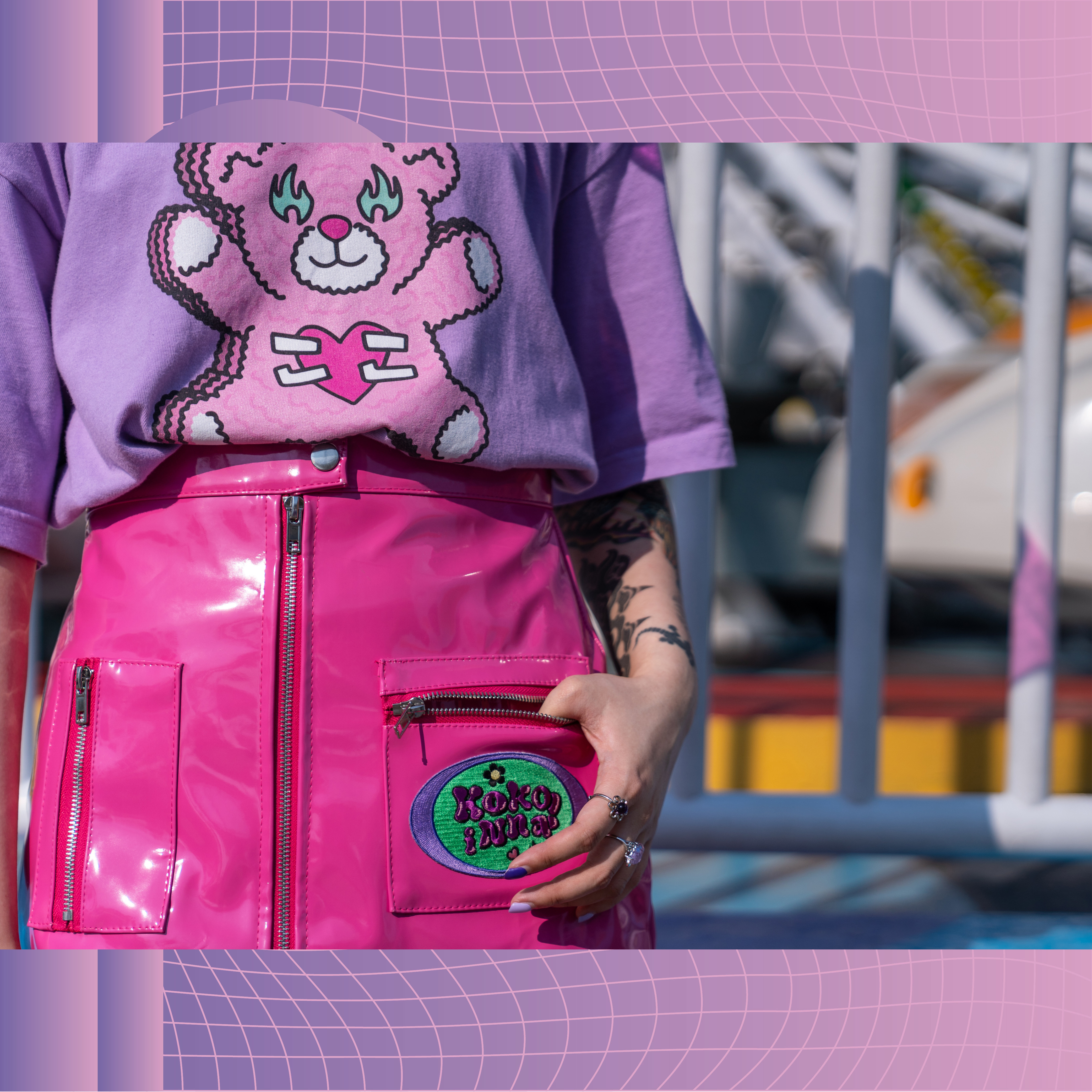 ♡ KOKOINNA 皮裙 ♡