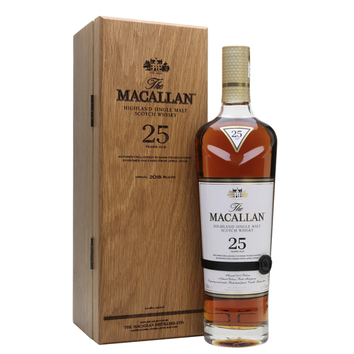 Macallan 25 Year Old Single Malt Sherry Oak