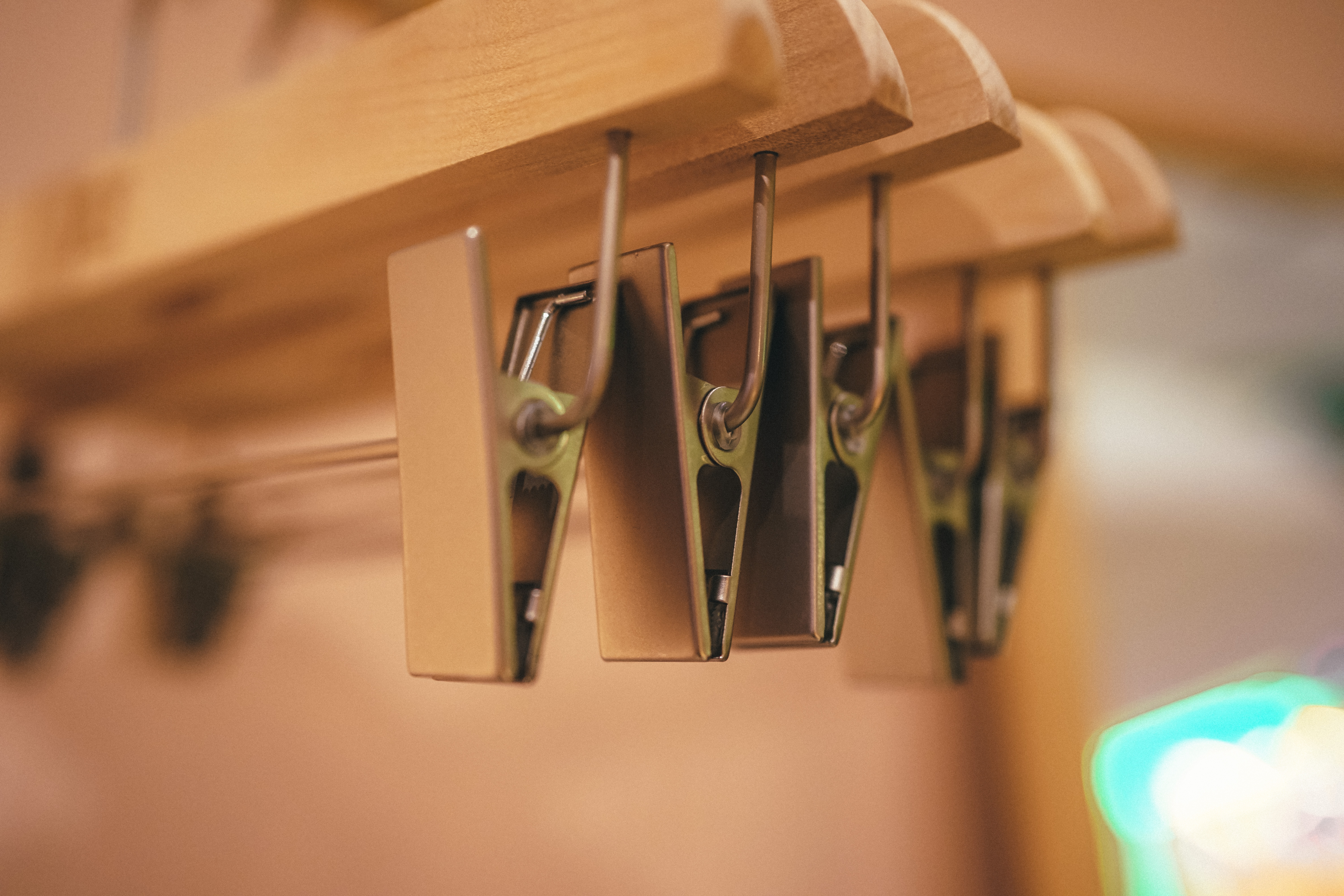 【JLT Selection】原木製衣架 (五入組) (褲/裙用)