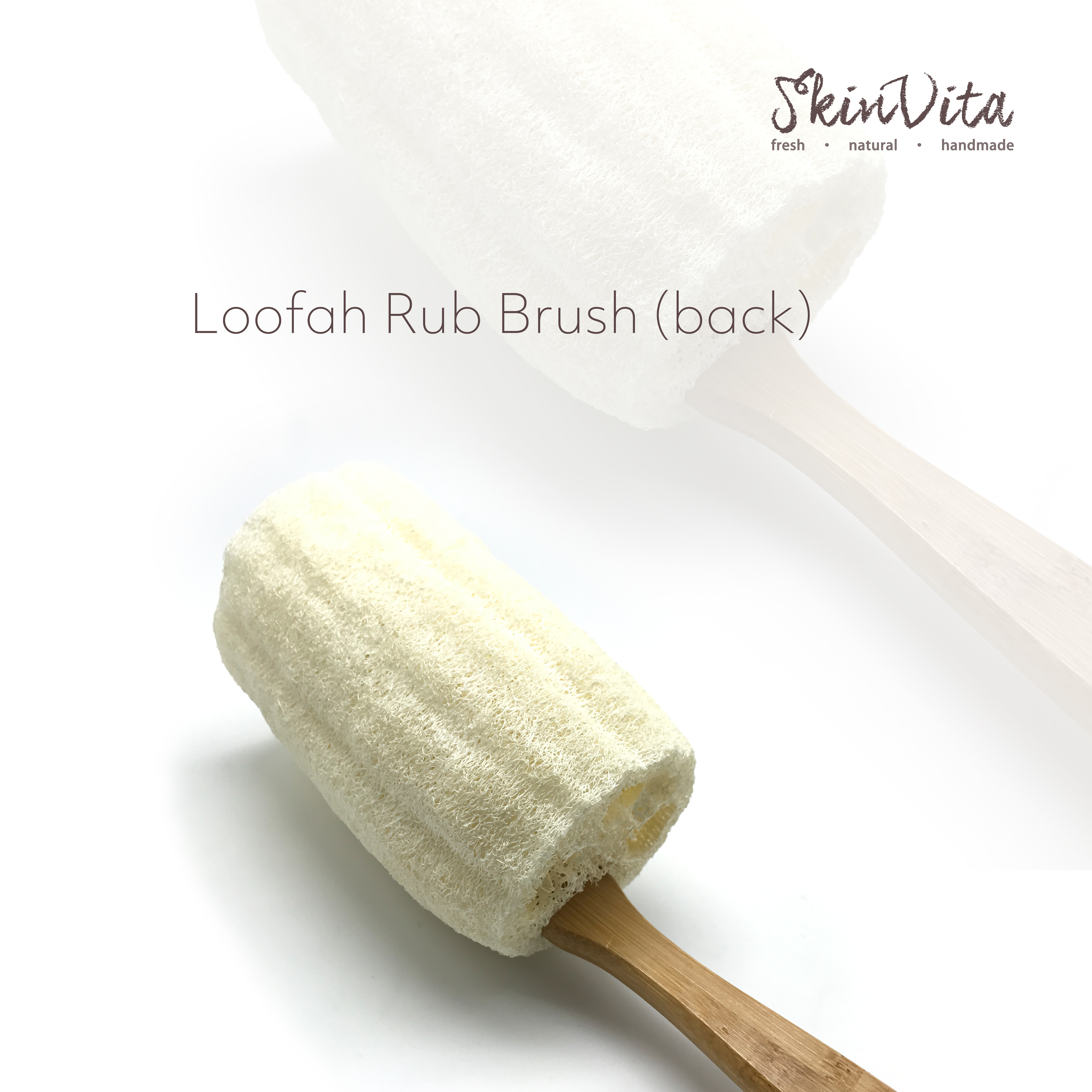 Loofah Rub Brush(back)