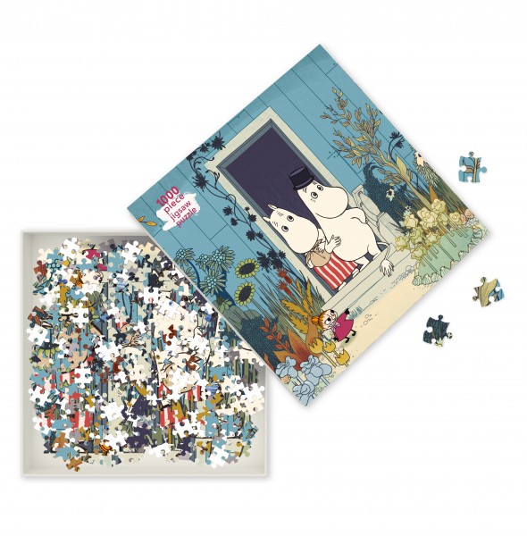 【FLAME TREE】姆明 在里維埃拉1000片拼圖