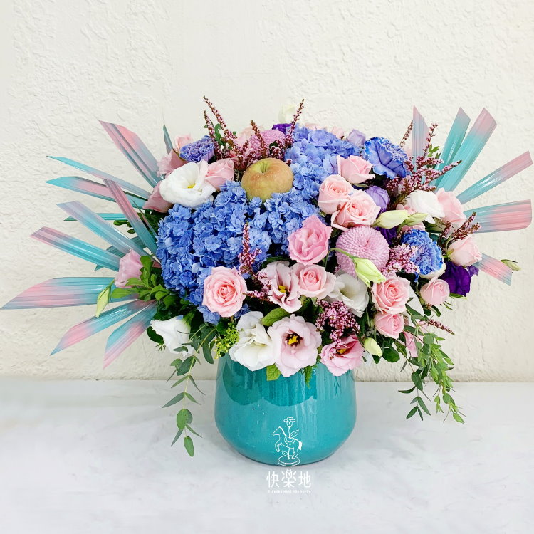 花渲霓彩 I 盆花  AF200325