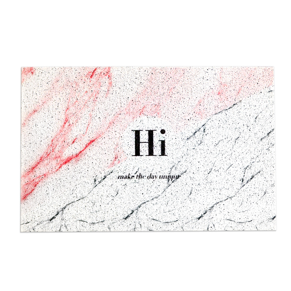 HI大理石紋玄關刮泥線圈腳踏墊