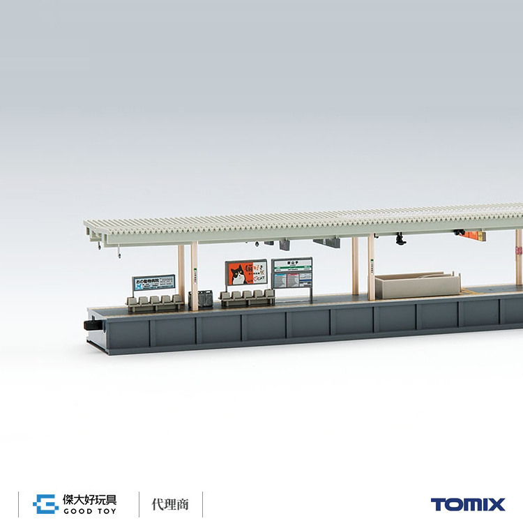 TOMIX 4274 建物 島式月台 (都市型) 延長部