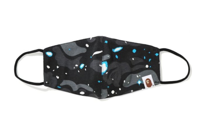 2020AW APE BAPE SPACE CAMO MASK 夜光 口罩 現貨