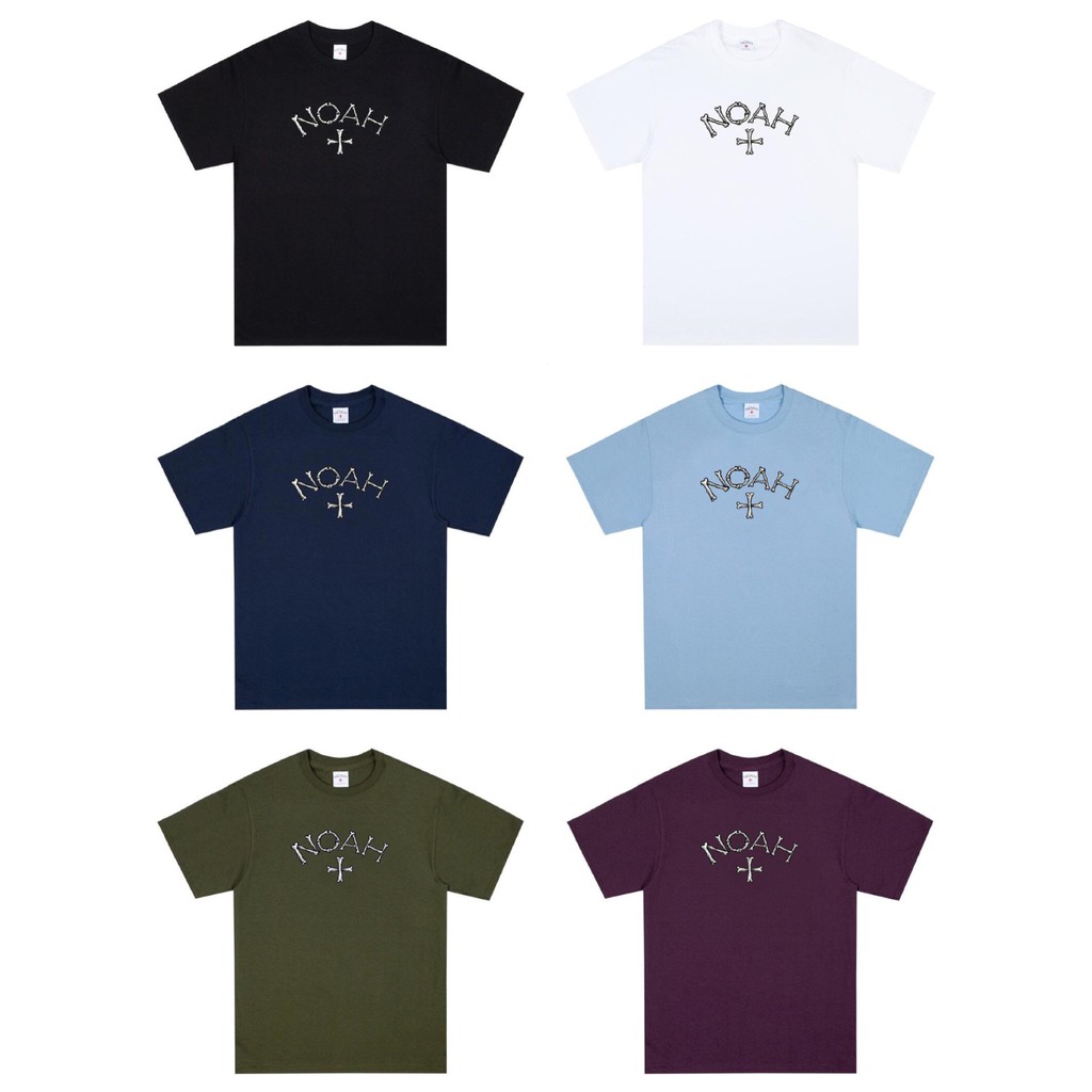 2020AW NOAH Bones Core Logo Tee 骨頭 經典 十字 短T