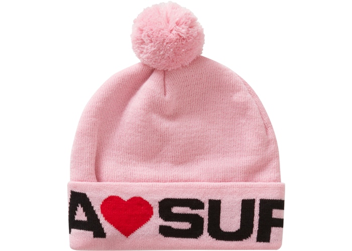 2020AW Supreme Love Supreme Beanie 毛帽 粉紅 現貨
