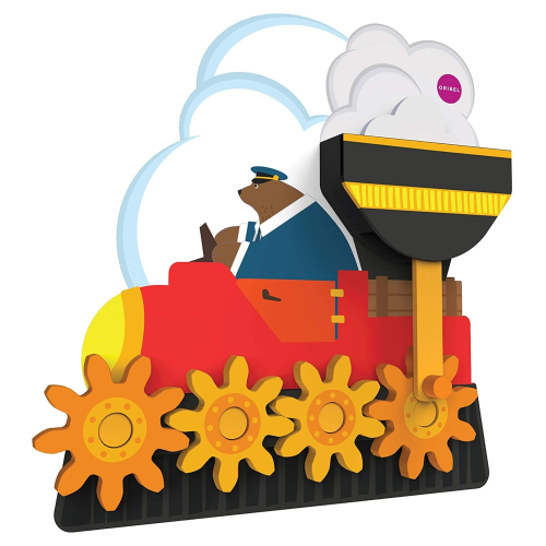 Oribel 智玩貼牆玩具系列-小火車