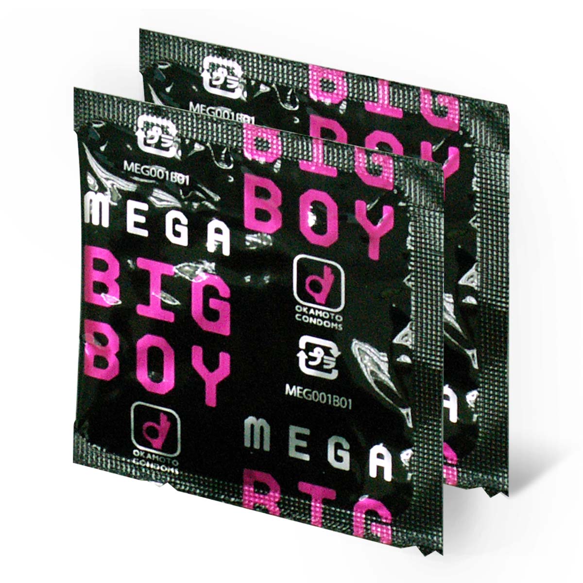 Mega Big Boy 72mm (日本版) 2 片裝 乳膠安全套