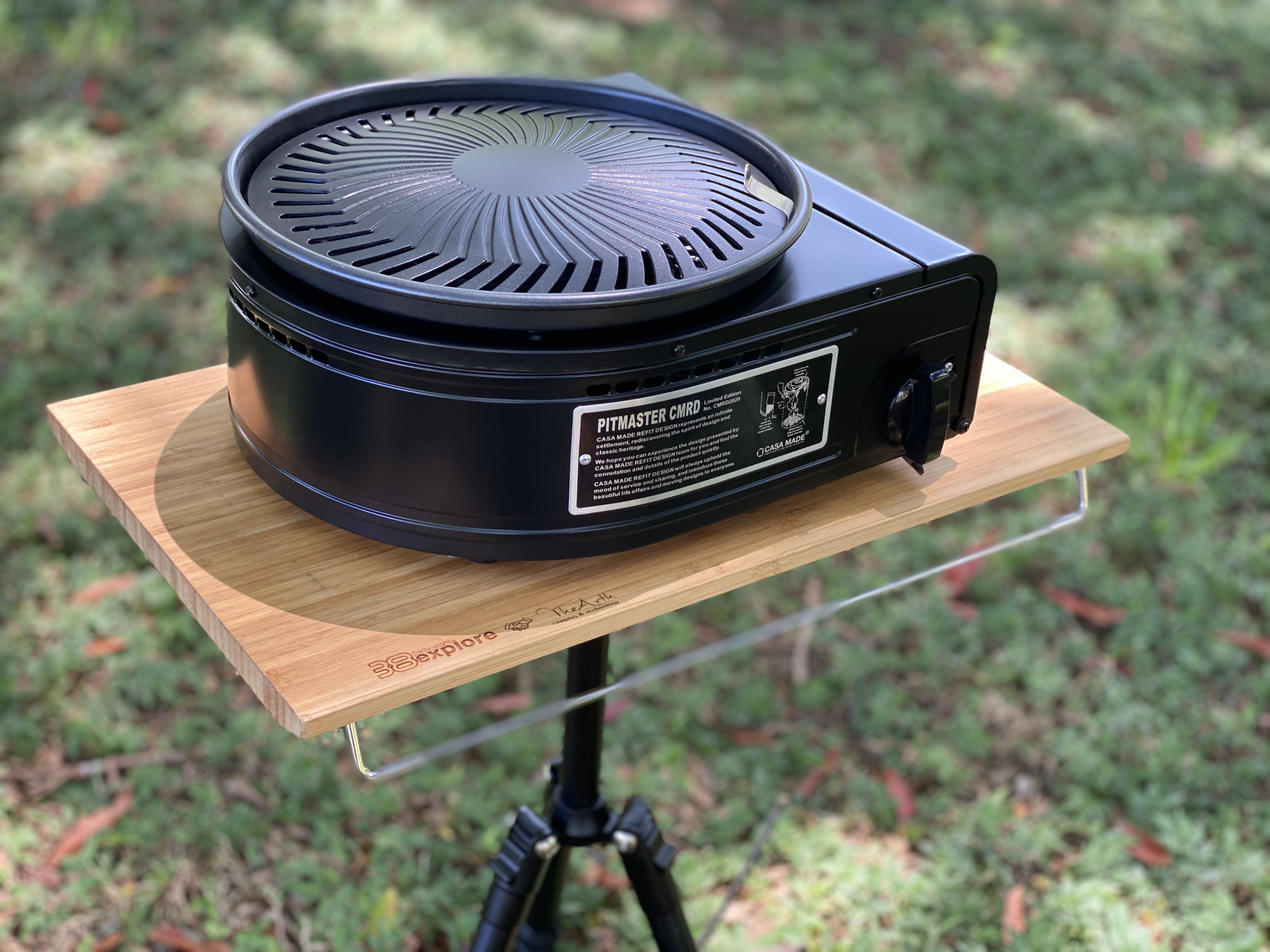 CASA MADE PITMASTER CMRD 燒烤大師 霧光黑特仕版