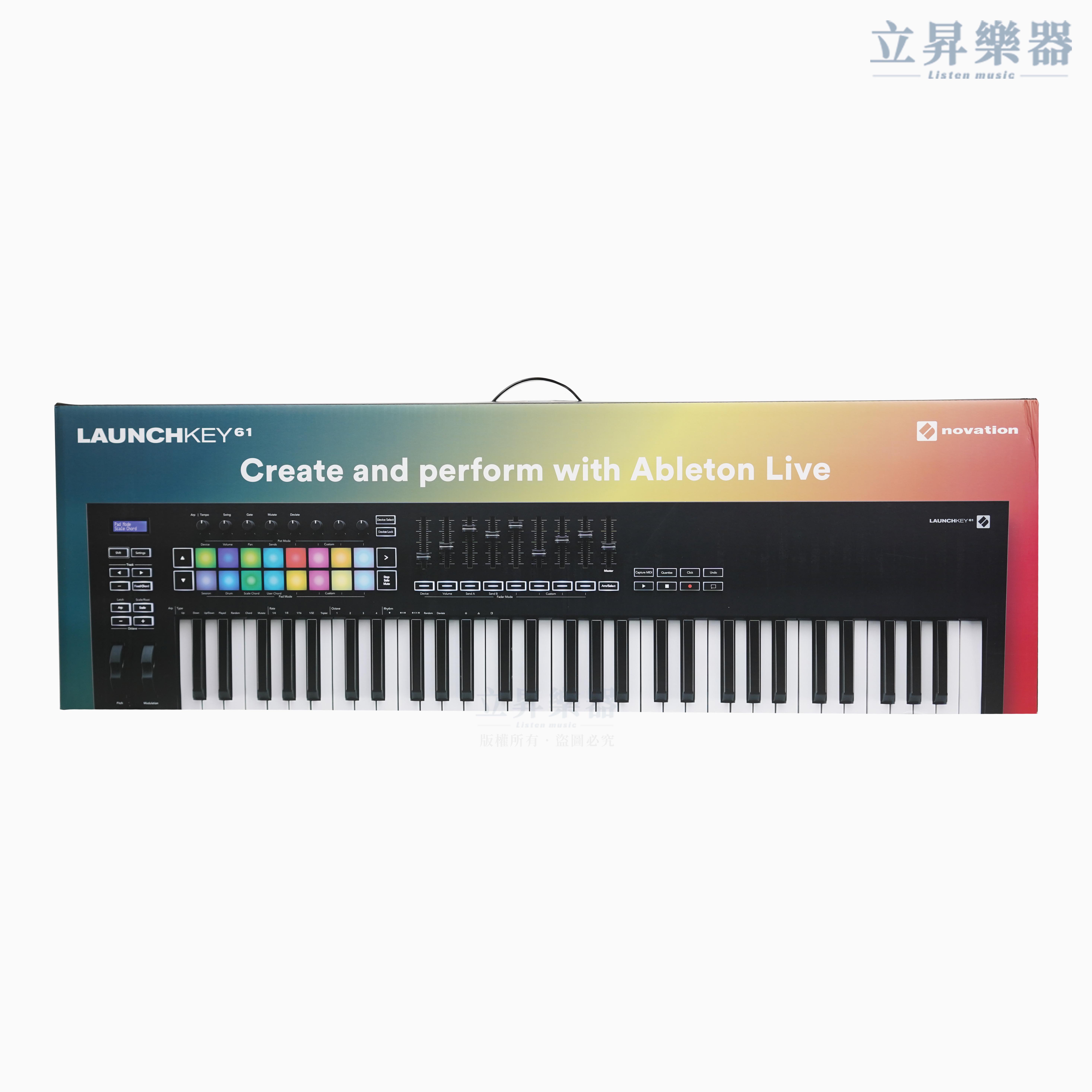 第三代 Novation Launchkey MKIII 主控鍵盤 【61鍵】