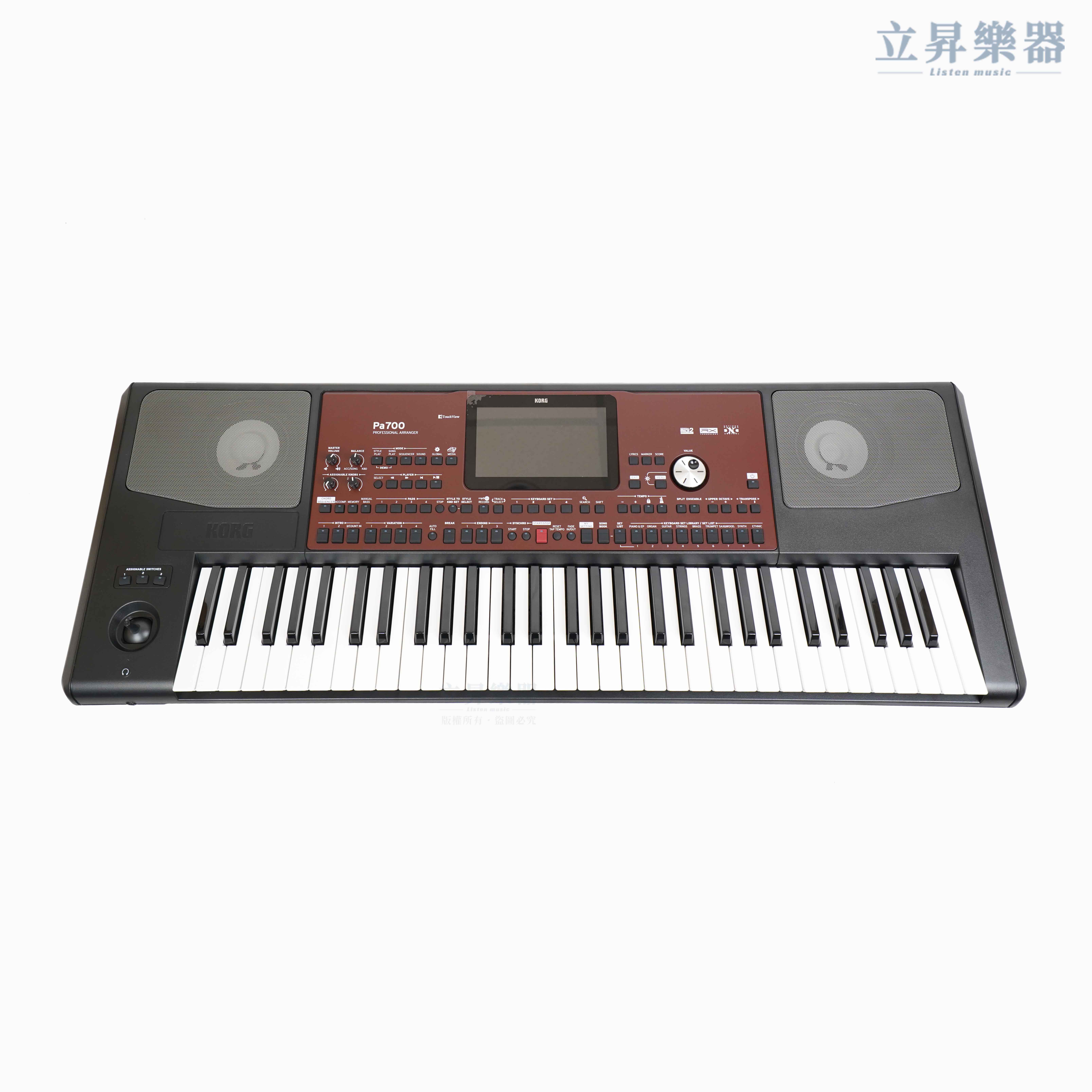 KORG PA700 專業級 電子琴 觸控螢幕