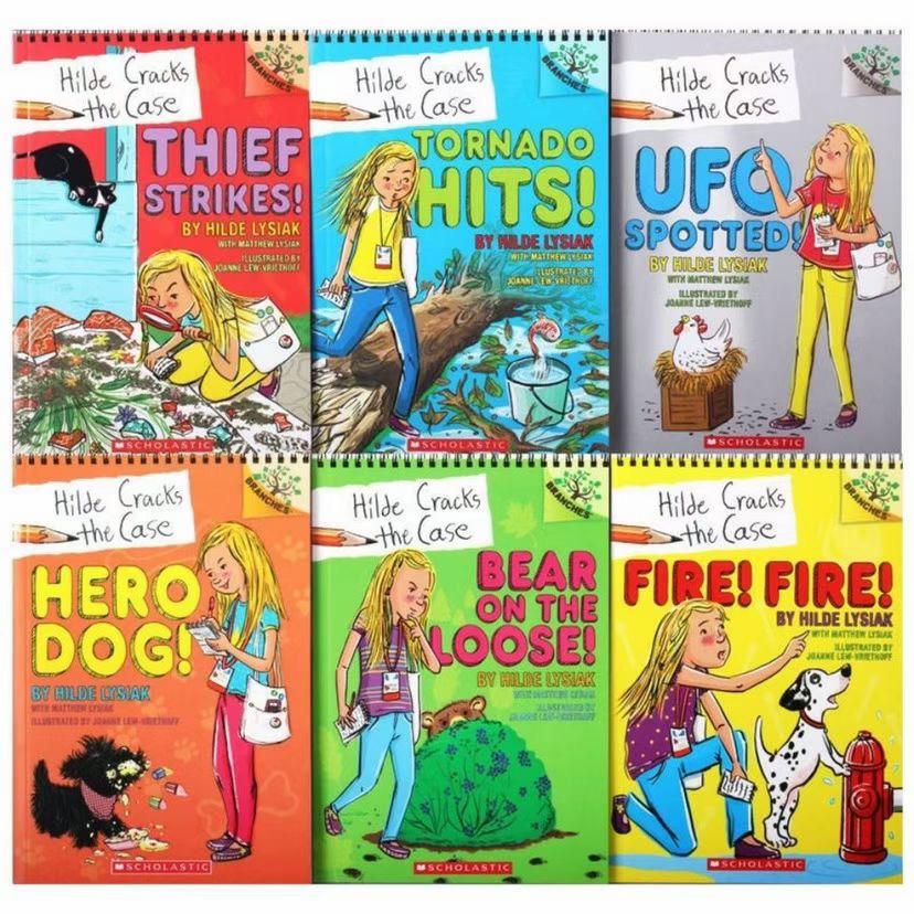 Hilde Cracks The Case , 6books by Hilde Lysiak & Matthew Lysiak