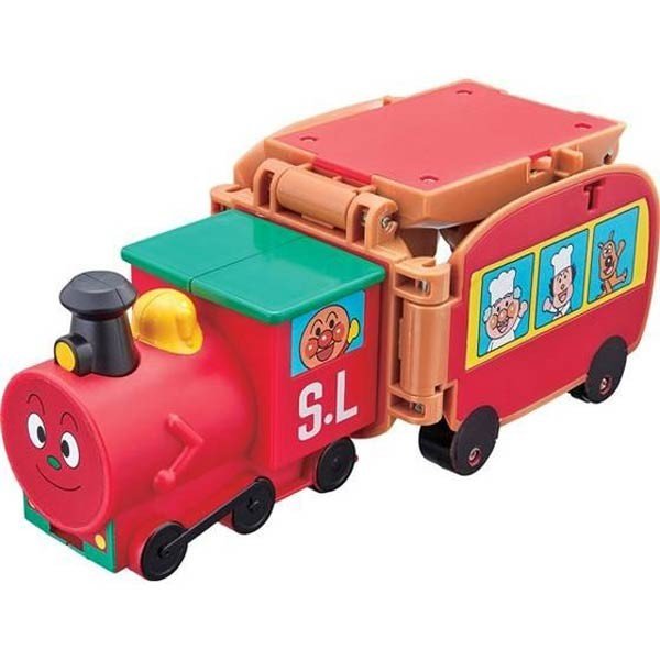 麵包超人變型玩具-麵包超人號及火車人