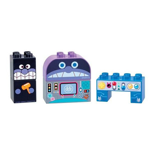 麵包超人方塊小積木-細菌人基地系列