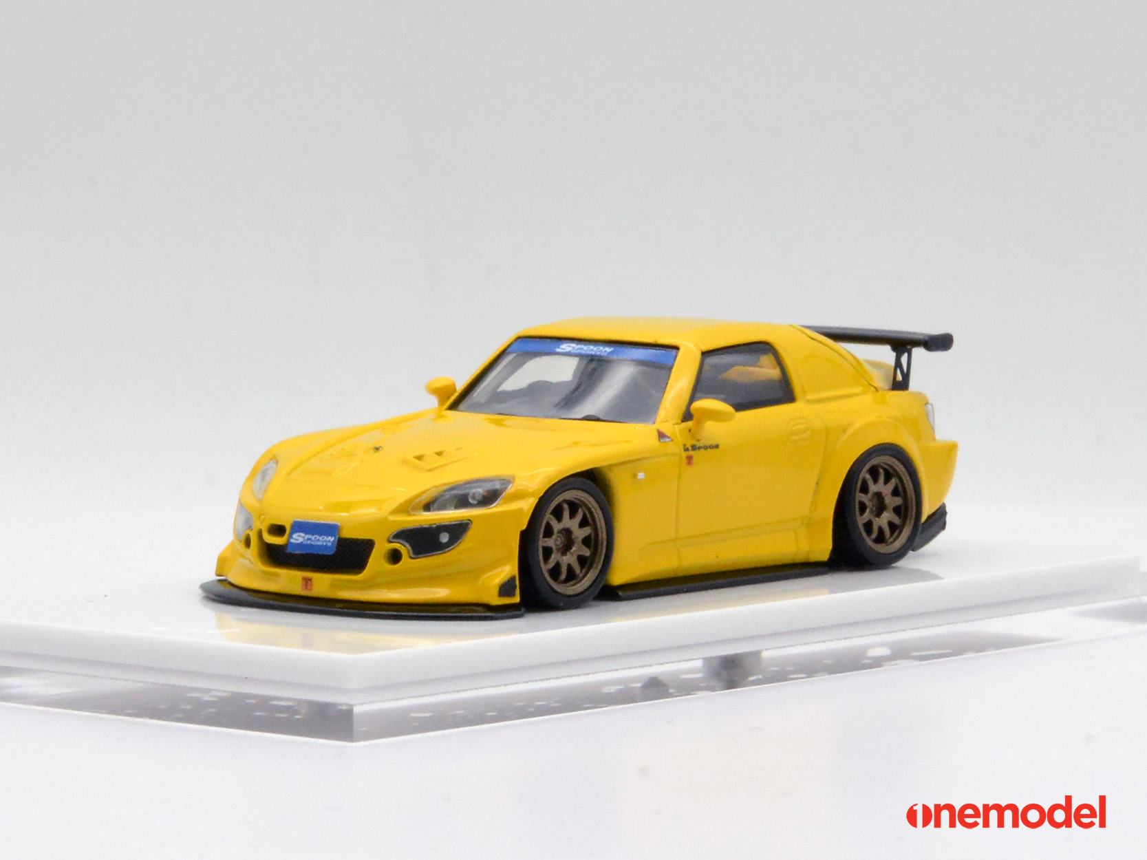 1/64 ONE MODEL Spoon S2000 (Yellow) (S2000Y)