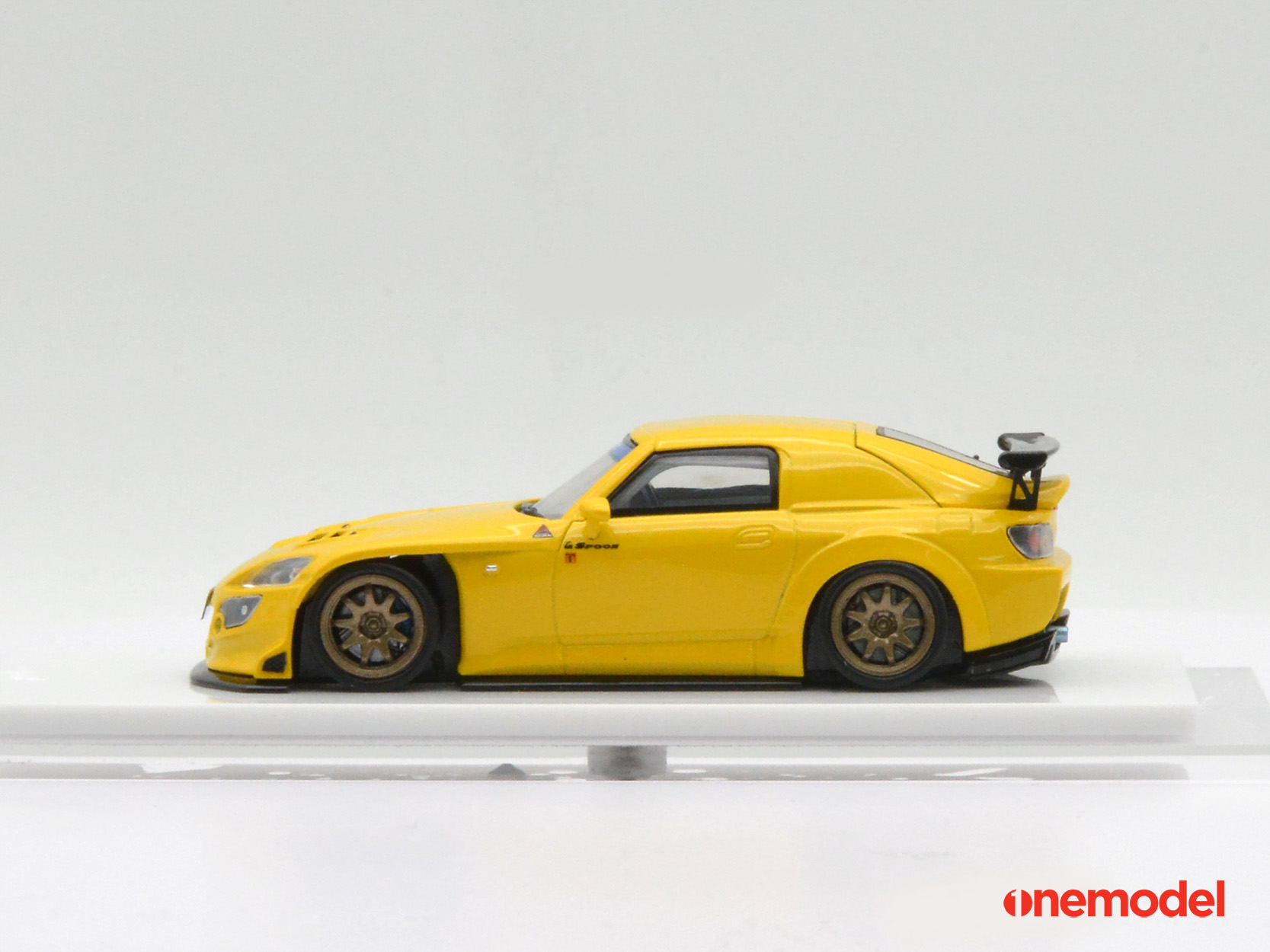 1/64 ONE MODEL Spoon S2000 (Yellow) (S2000Y)
