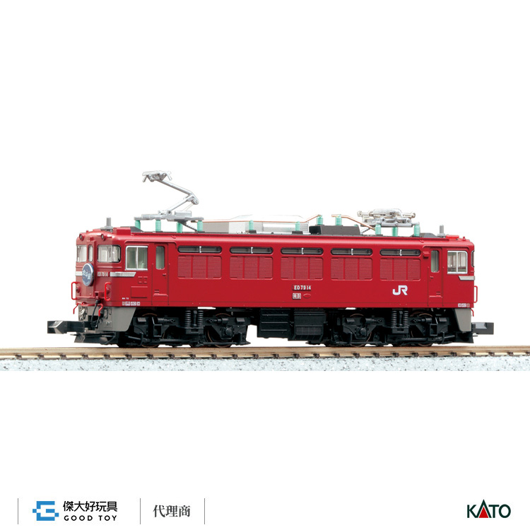KATO 3076-1 電氣機關車 ED79 單臂集電弓