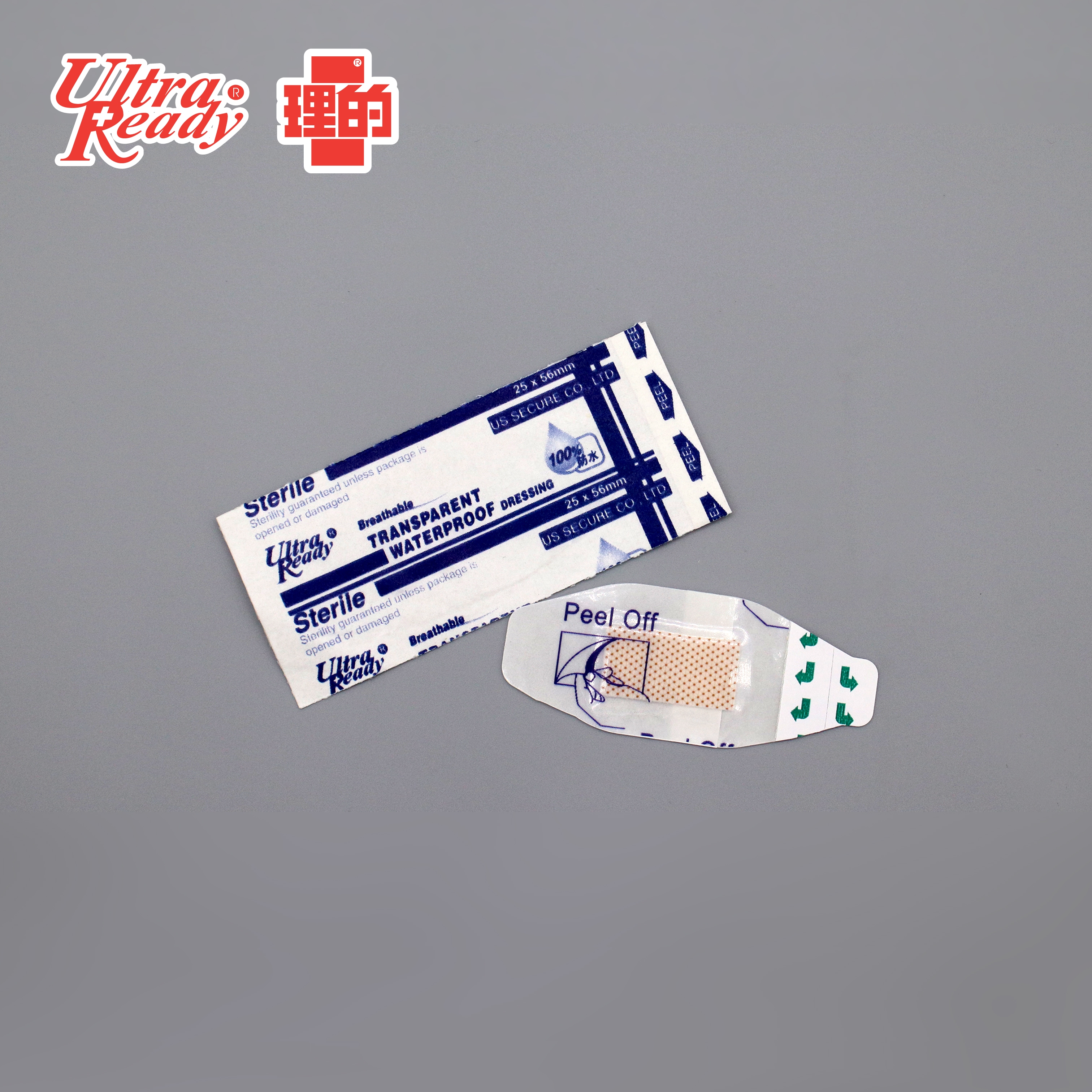 理的 - 消毒透明防水透氣膠膜 (40片)