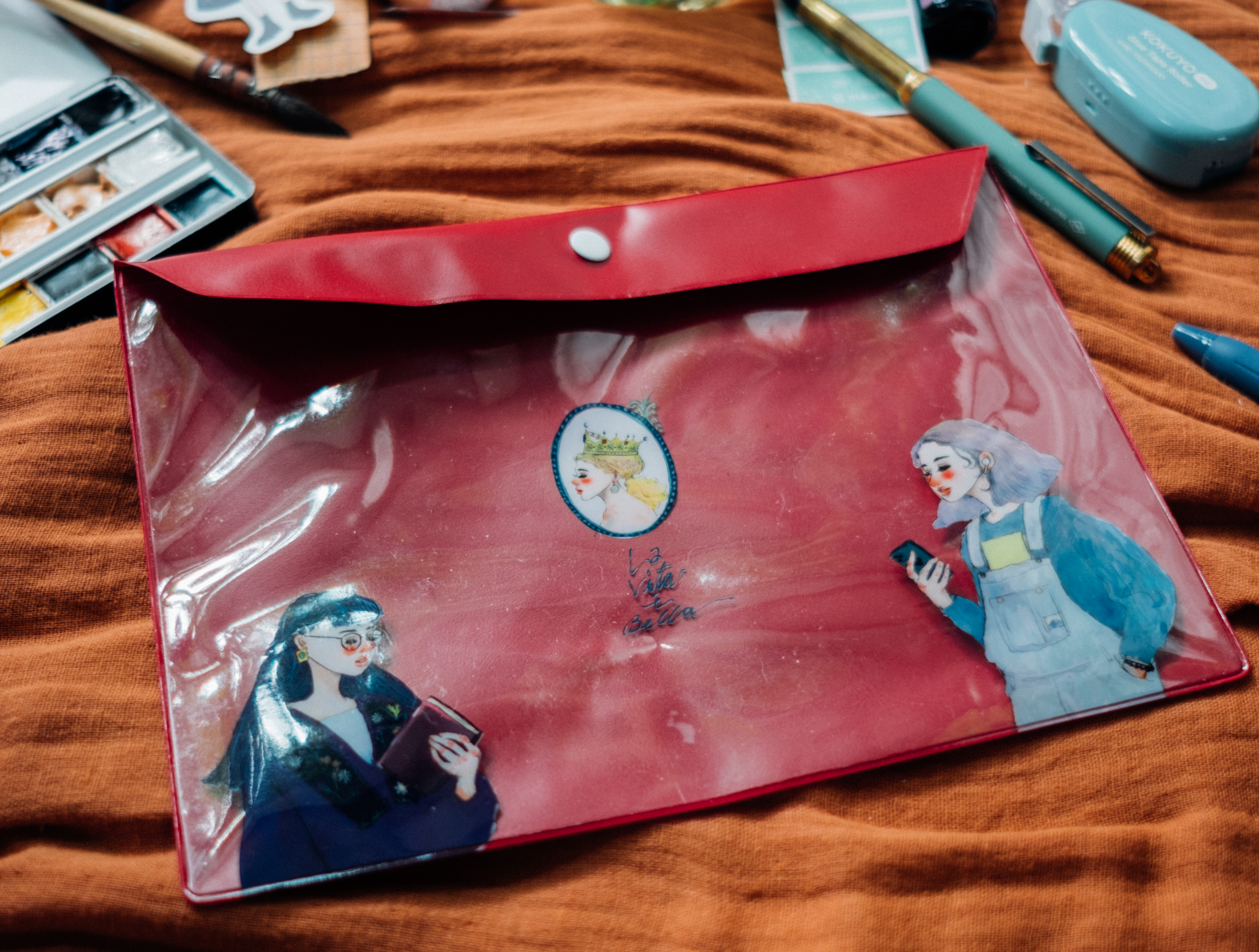 甜蜜收藏員 萬用收納袋 A5尺寸｜甜蜜生活