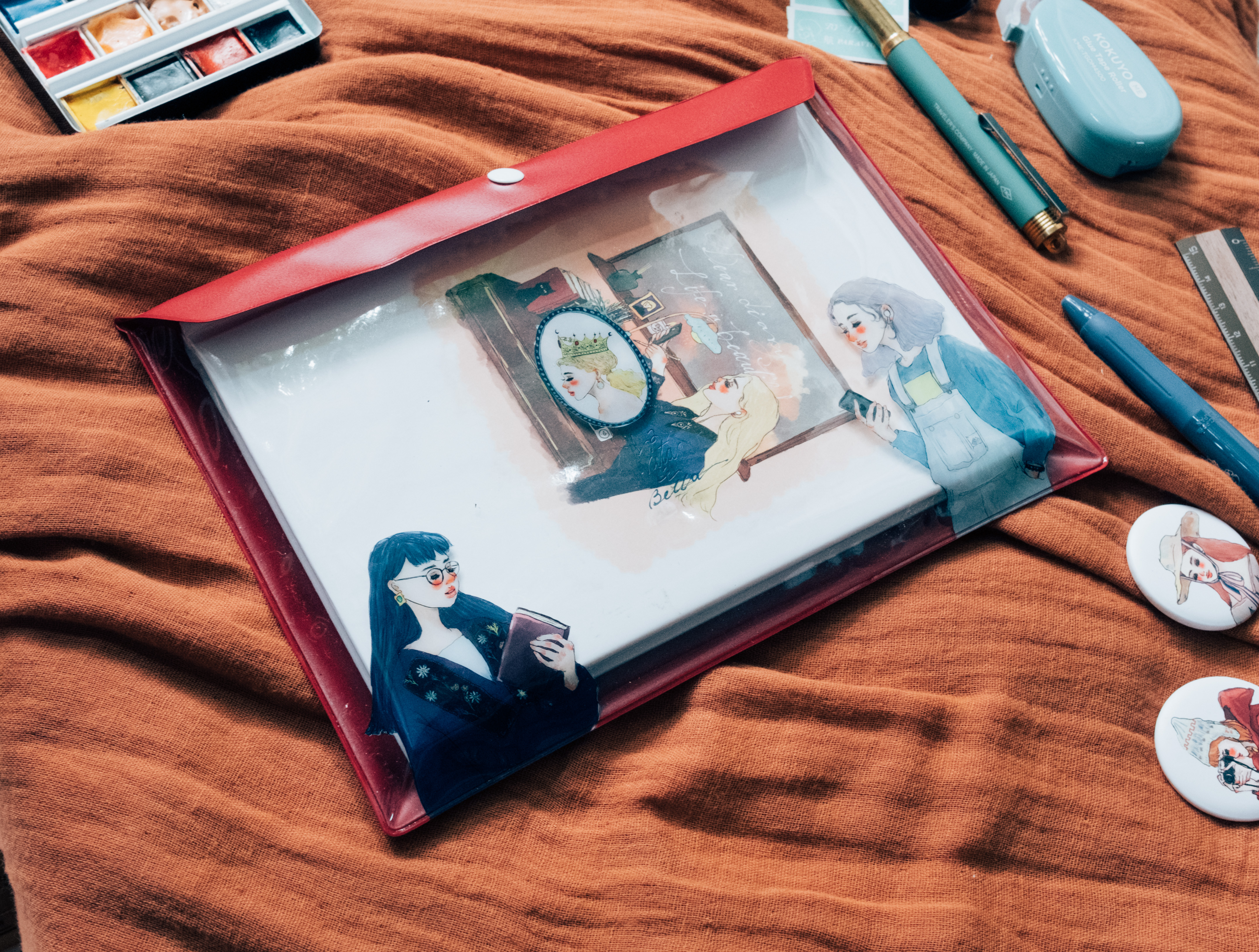 甜蜜收藏員 萬用收納袋 A5尺寸｜甜蜜生活