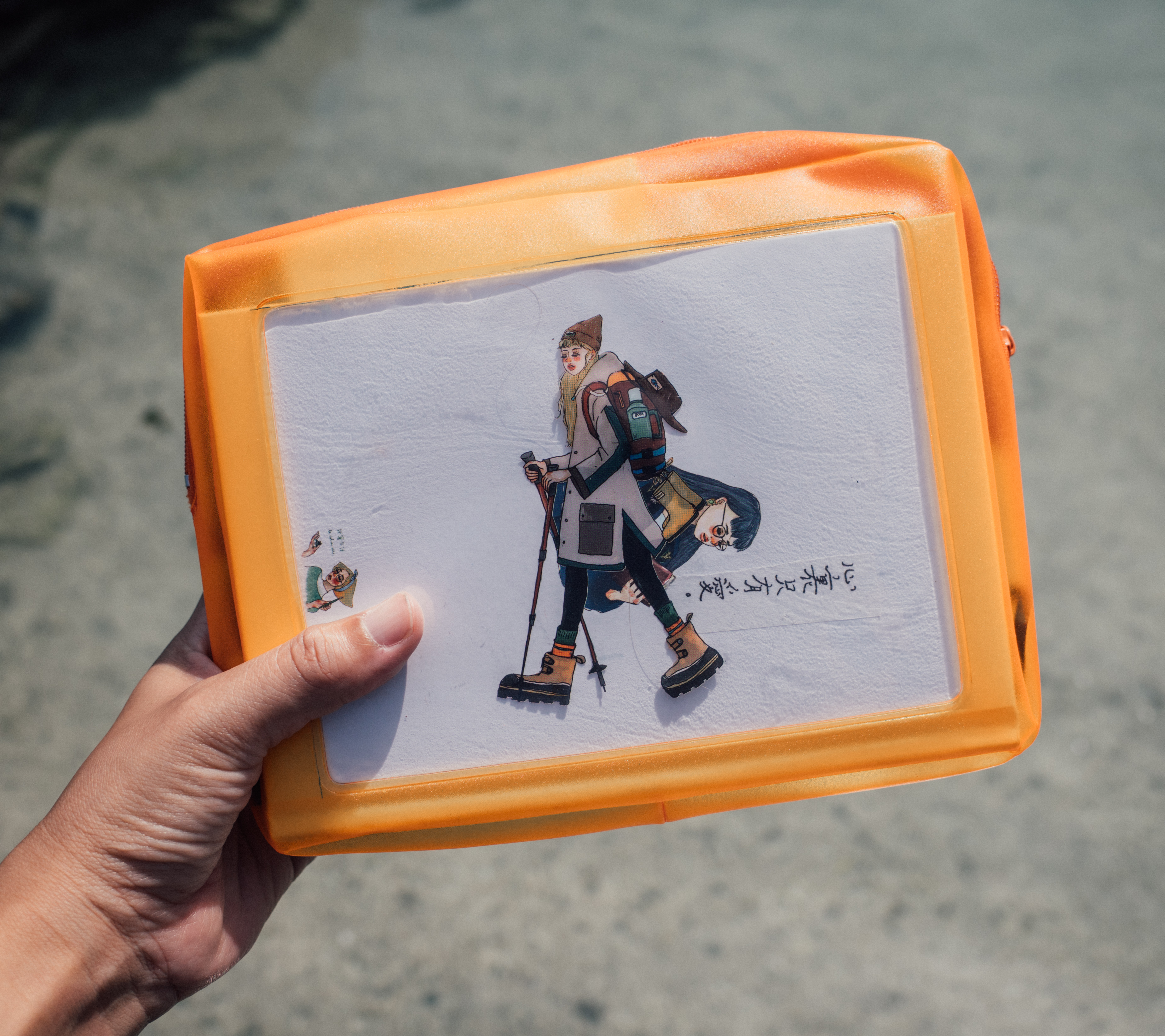 LDV 星期二去健行 旅行收納方包｜甜蜜生活