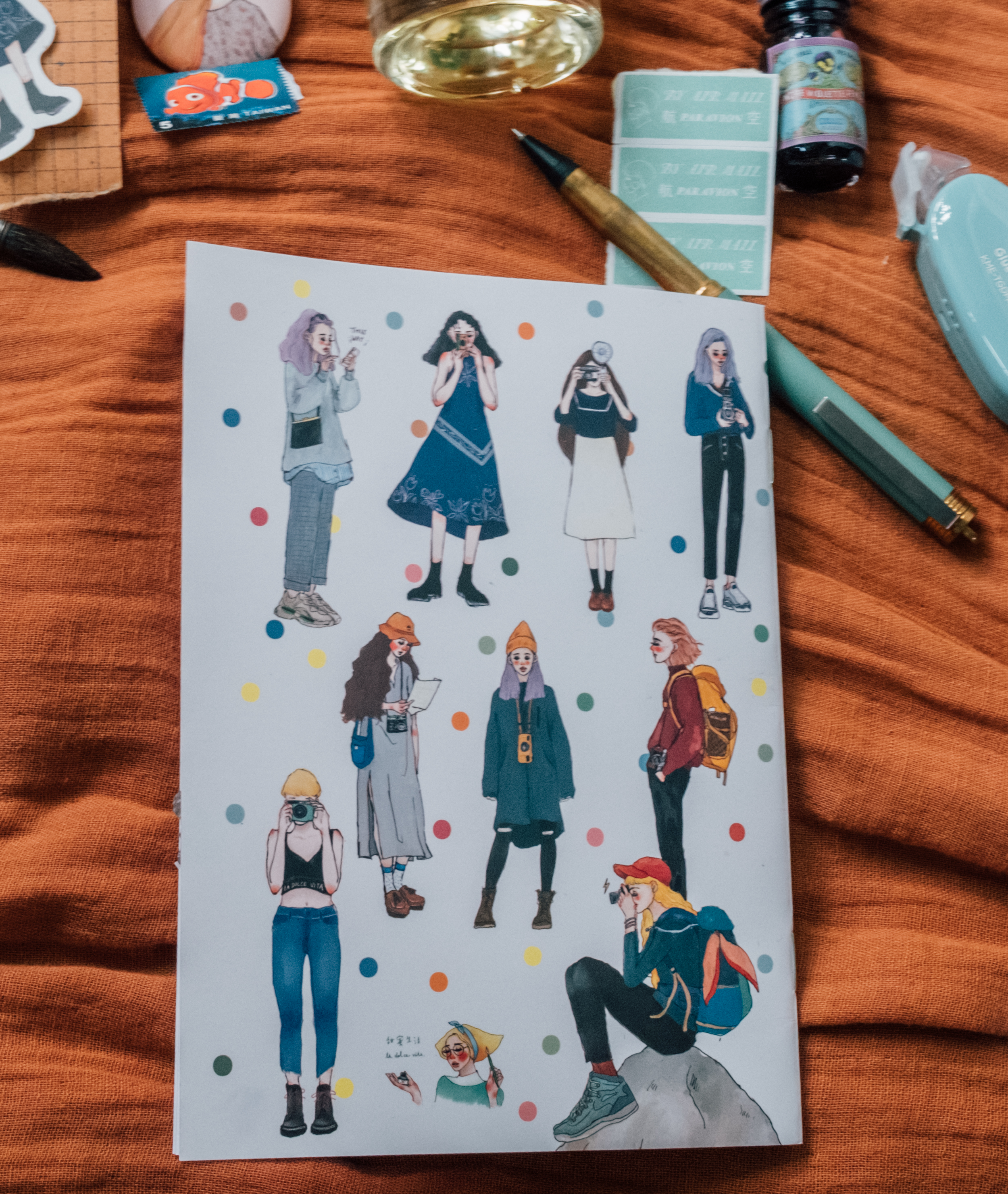 甜蜜的童年 貼紙簿 貼紙收集冊｜甜蜜生活