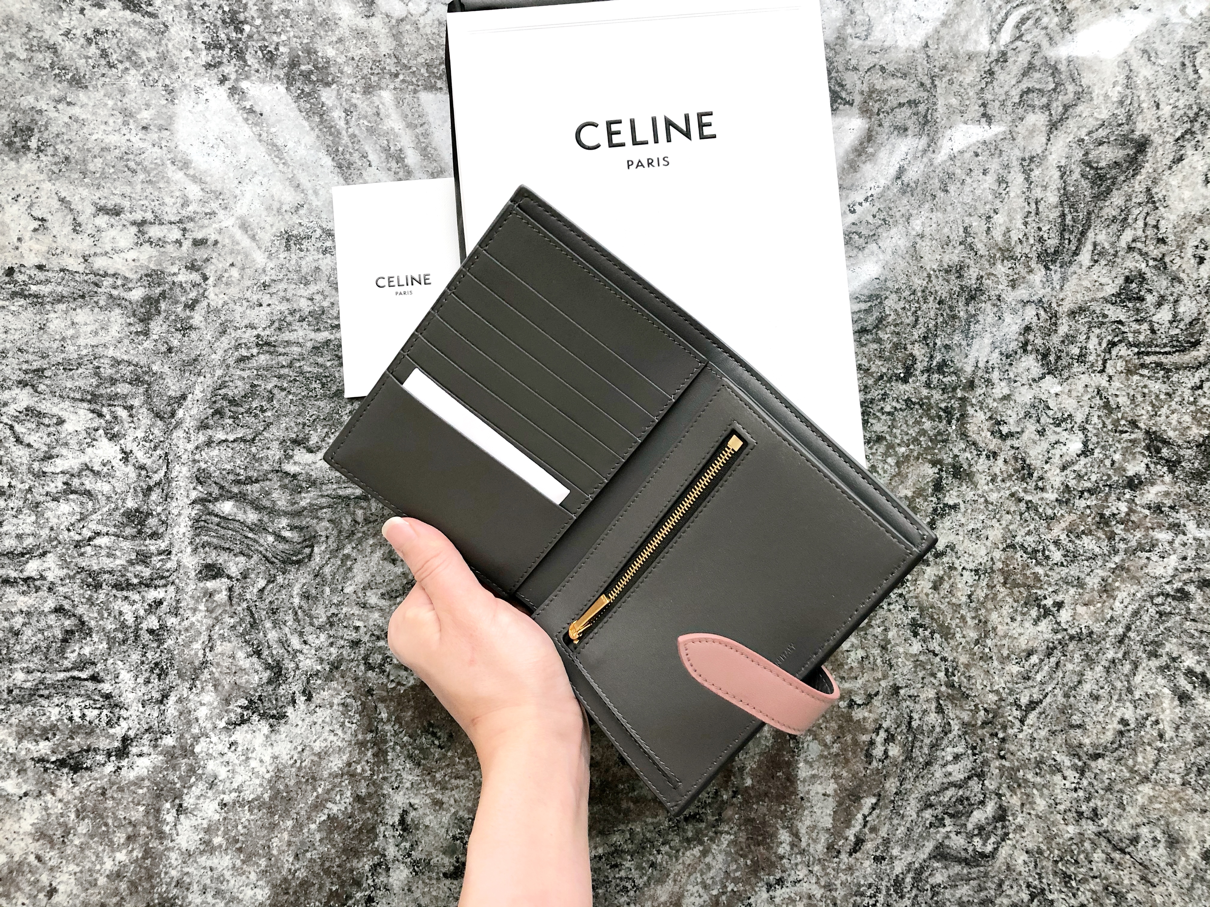 CELINE Medium Strap Wallet