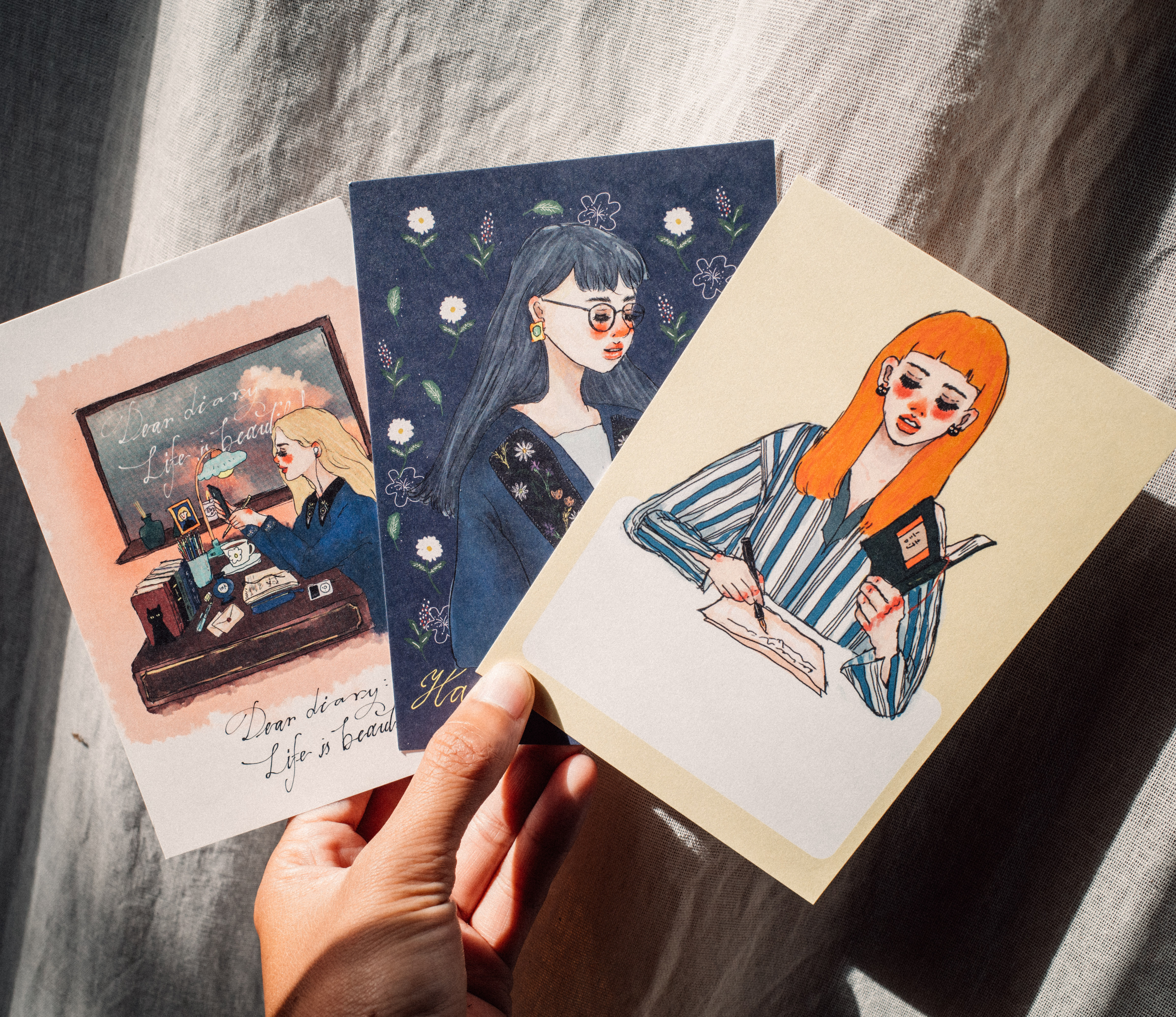 LDV 風和日麗明信片系列｜甜蜜生活