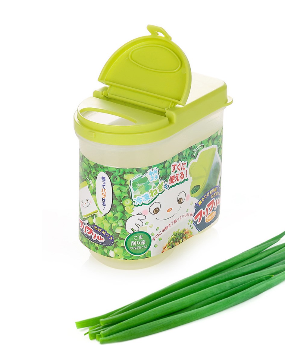 日本蔥花專用保鮮盒 | 色香味配菜 | 香噴噴新鮮蔥香 | 完美菜式演繹 (逢星期日截單後7-14個工作天發貨)