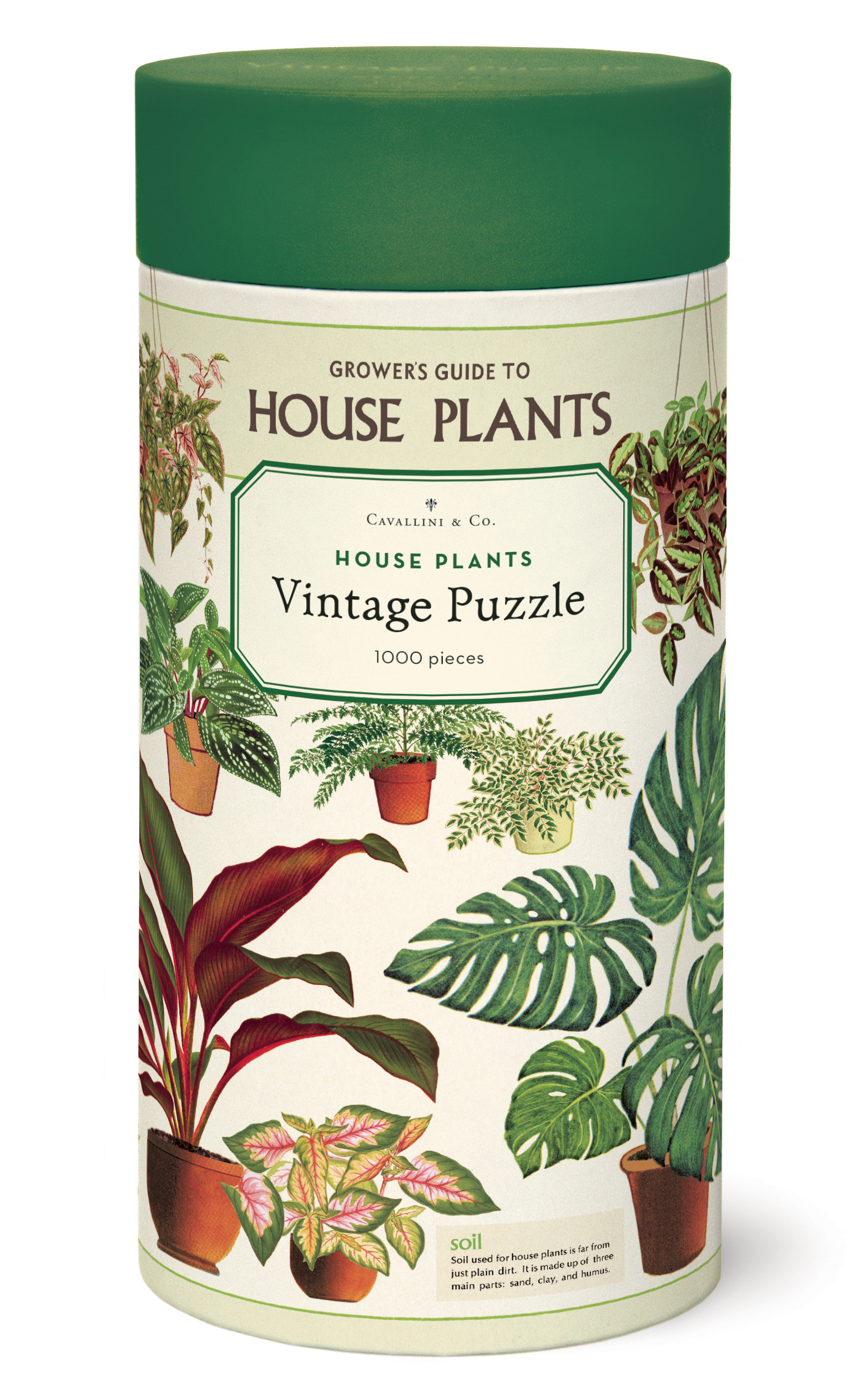 【CAVALLINI】室內植物 1000片拼圖