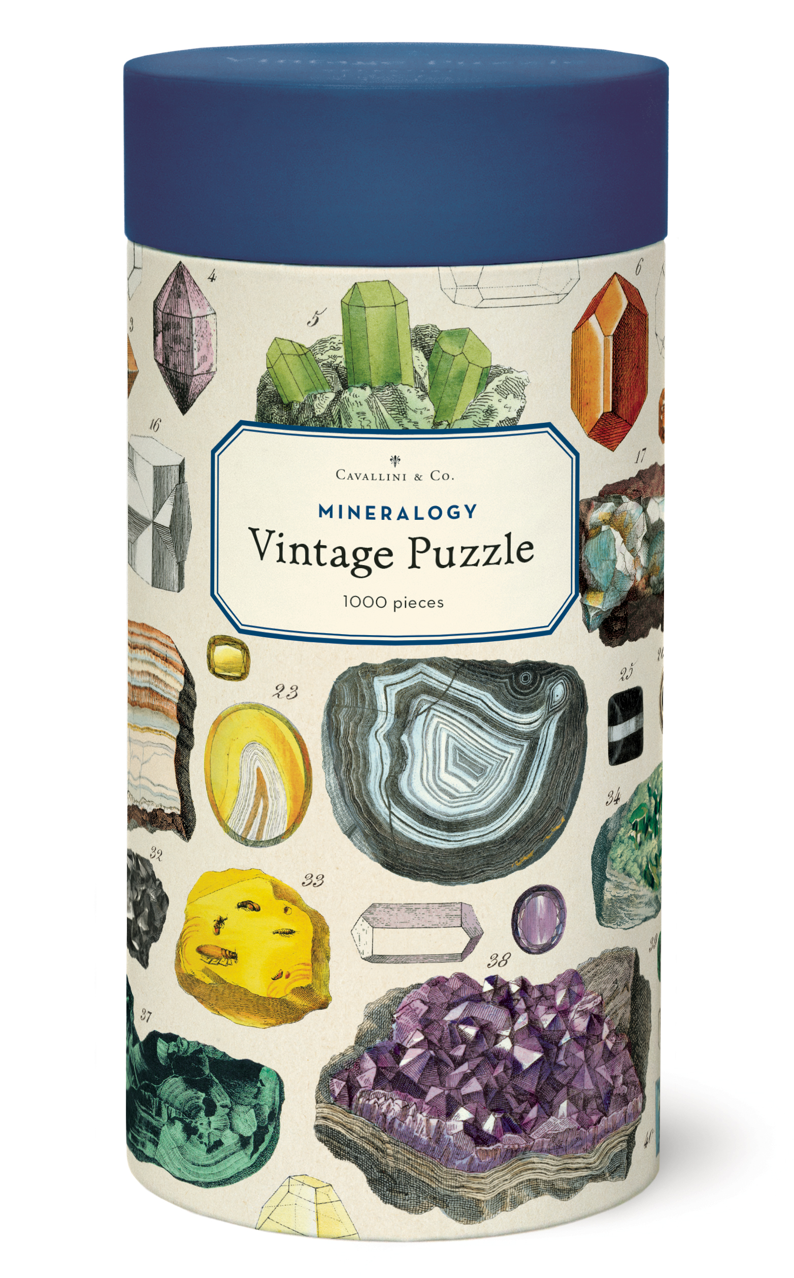【CAVALLINI】礦物學 1000片拼圖