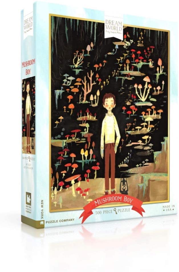 【NEW YORK PUZZLE COMPANY】夢幻世界蘑菇男孩 500片拼圖