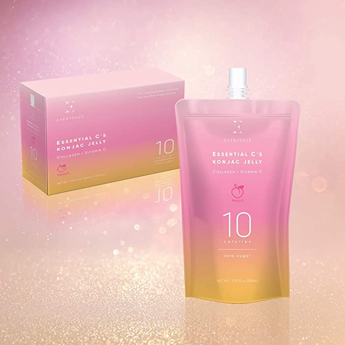 〖Everydaze〗韓國Essential C’s超低卡蒟蒻啫喱 (水蜜桃味)