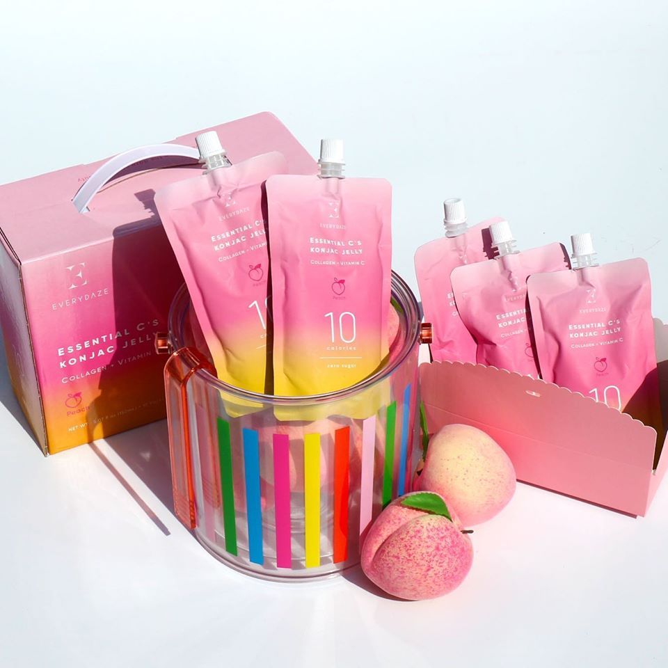 〖Everydaze〗韓國Essential C’s超低卡蒟蒻啫喱 (水蜜桃味)